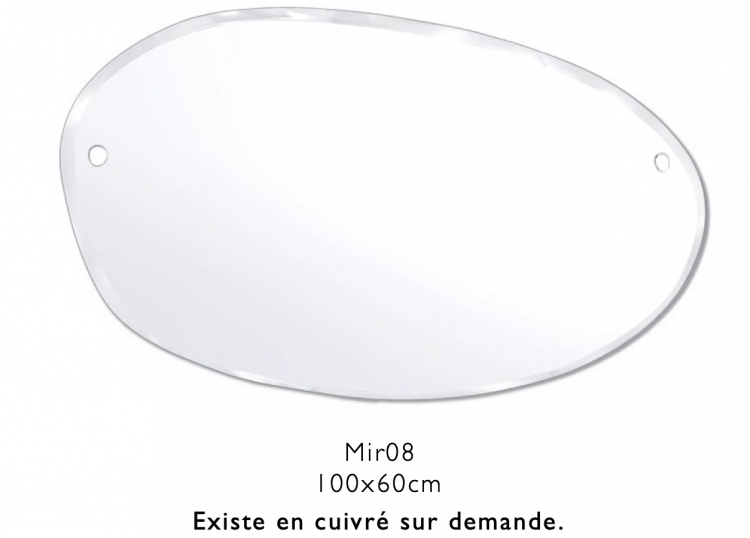 photo info Miroir de créateur - Mir08 60x100cm Création originale modèle déposé