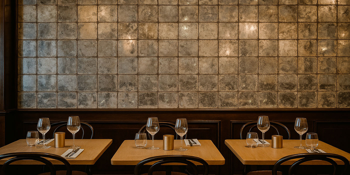 Miroirs vieillis décoratifs pour intérieur