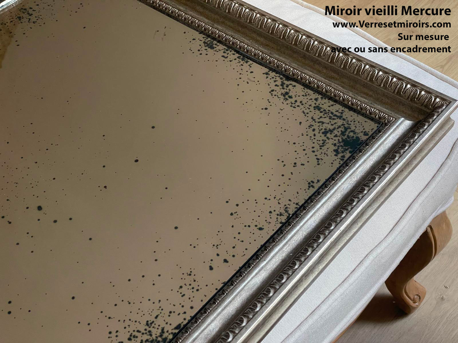 Miroir Vieilli Mercure