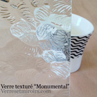 Verre Imprimé 21 Monumental (Coupe brute)