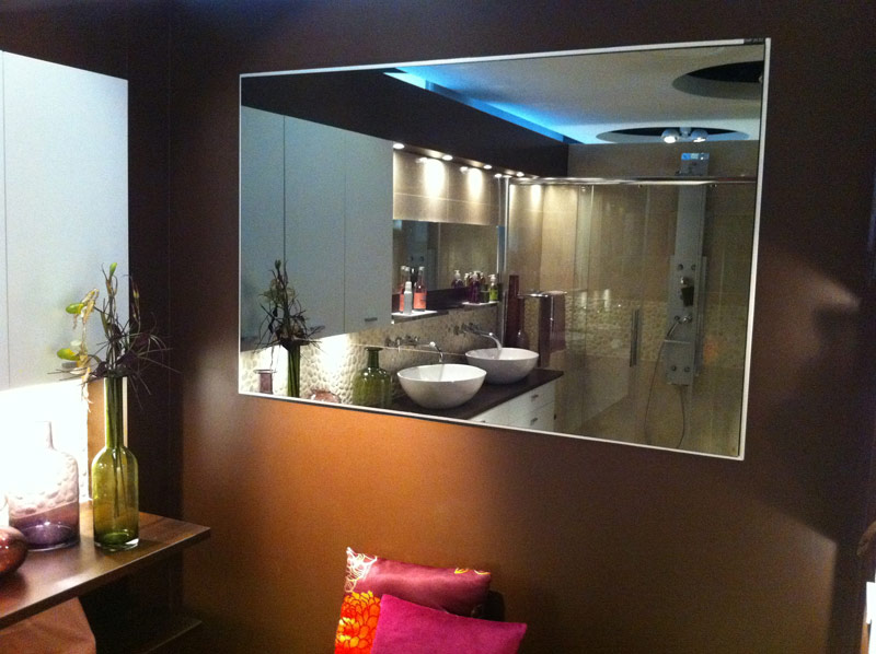 Miroir de salle de bain : dimension sur mesure