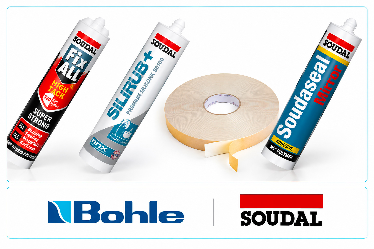 Colles miroir et silicone — sélection meilleur prix