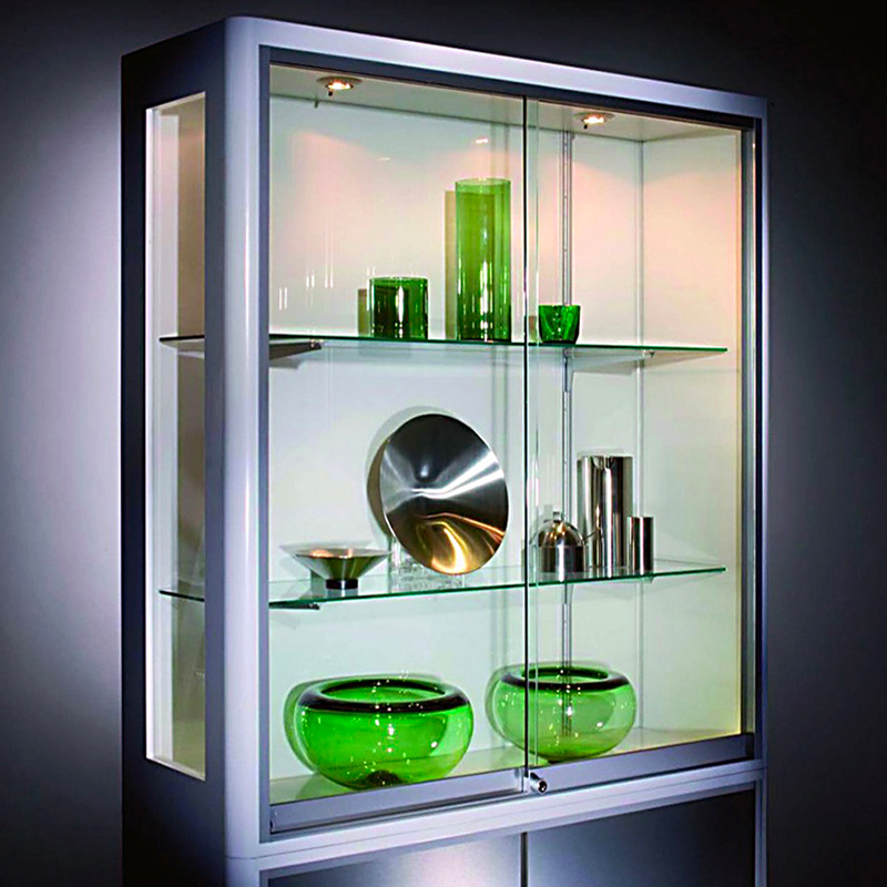 Vitrine en verre sur mesure