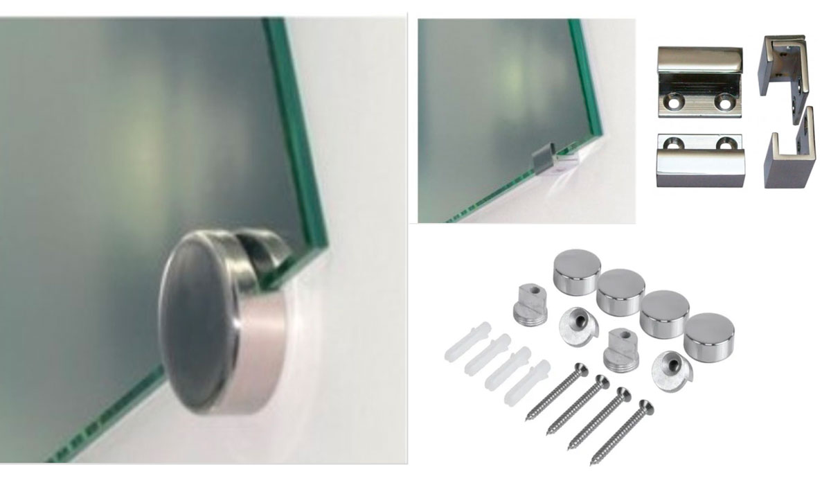 Pattes de fixation : rondes ou carrées (fixation visible)