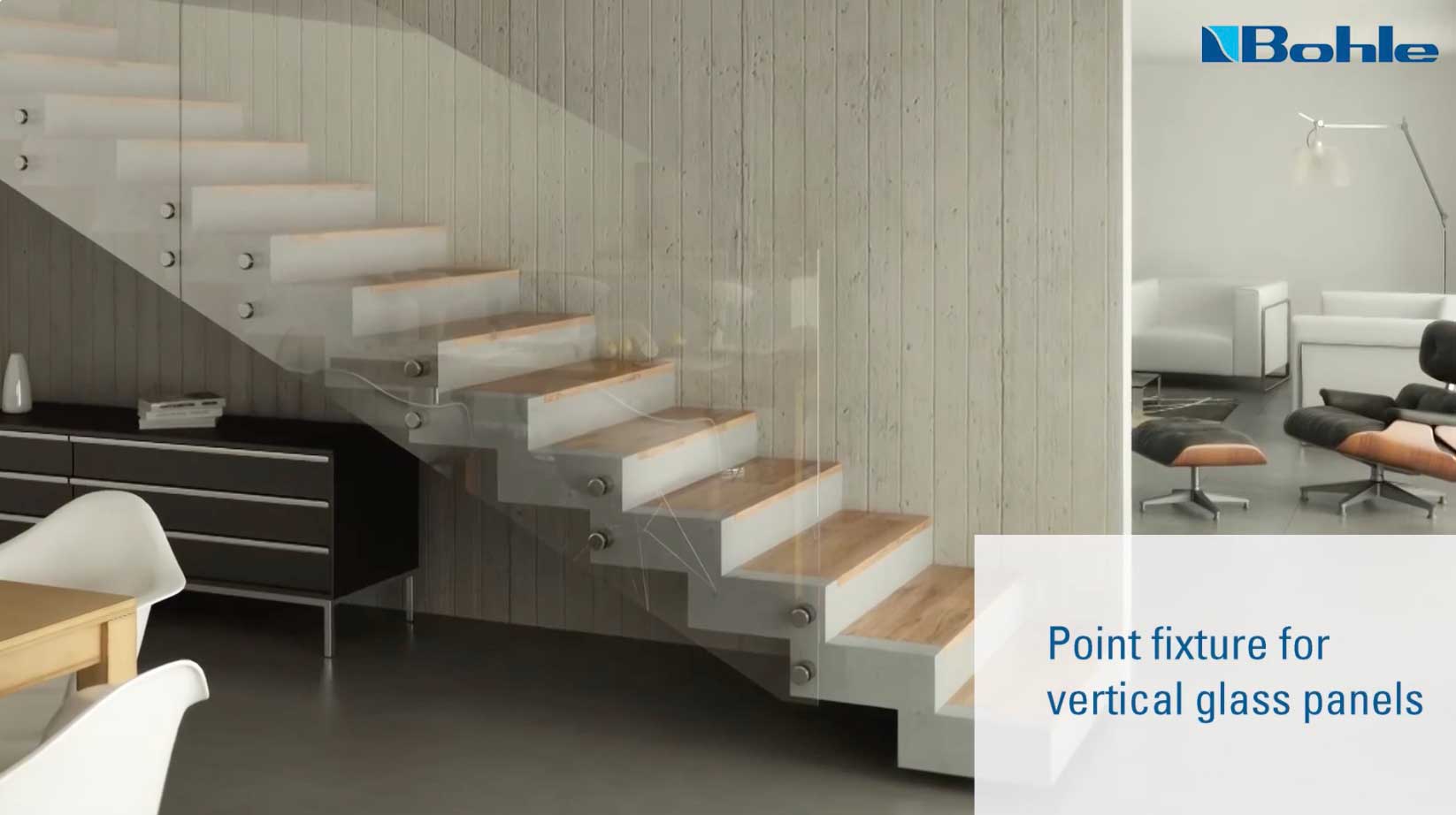 Aperçu vidéo : montage d’un garde-corps en verre