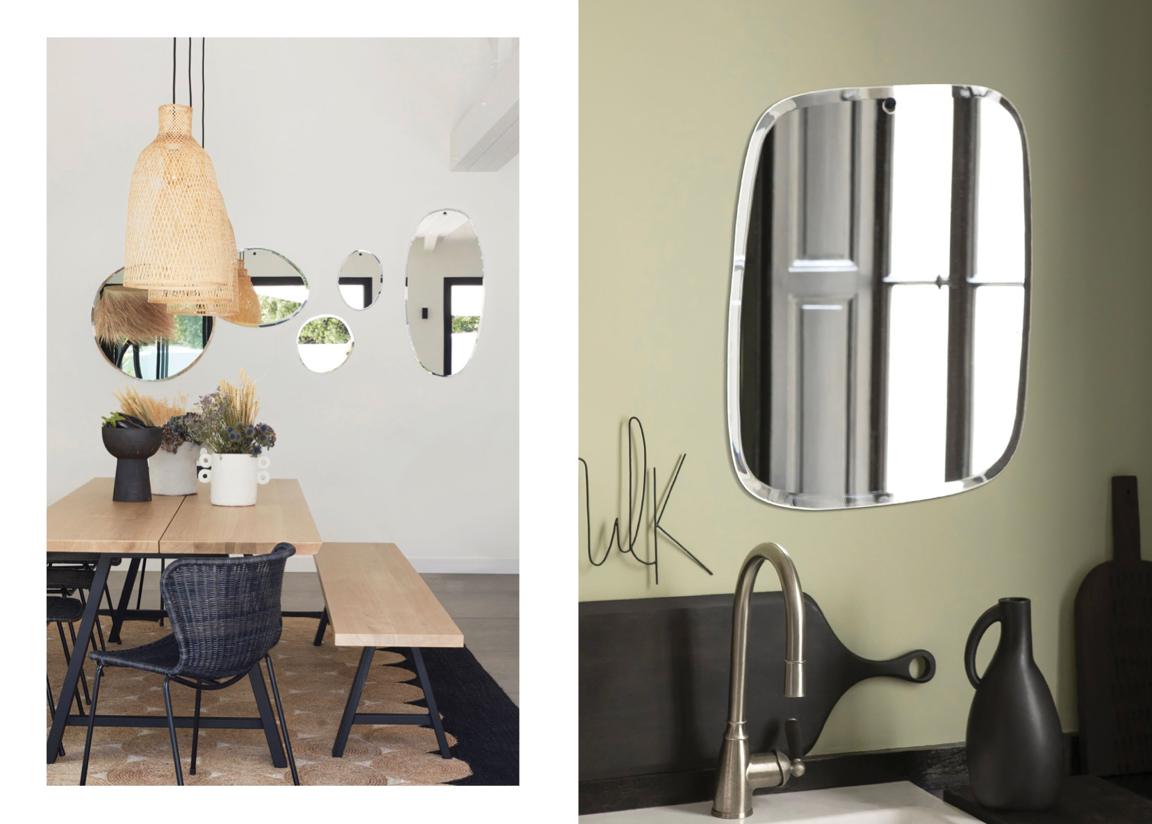 Miroirs design M Nuance