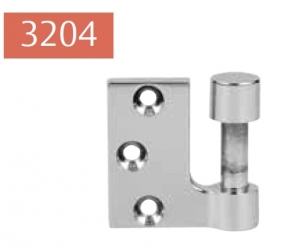 Fiche pour Paumelle 4200 assaAbloy pour huisseries bois. chromé brillant