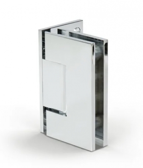 Charnière chromé brillant pour pare-douches Bilbao Select 90 degre verre-mur