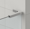 Equerre bar raidisseur chromé mat 180mm angle a 90 ajustable  - gauche