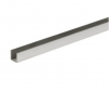 Profilé en U 15 x 15 mm, acier inoxydable 