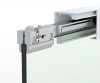 Kit de porte coulissante MasterTrack FT 60 Blanc 9010 (pi&egrave;ces s&egrave;ches et douches) fixation plafond