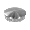 Embout arrondi à frapper - 42.4 x 2mm - Inox 316 