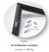 Kit d'attache murale pour encadrement R300