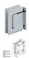 Joint translucide bas de porte Stremler ref. 1809.66.0 (pour douche) 2200mm  [ref. STR-1809.66.0] AssaAbloy-Stremler : 40.30 €