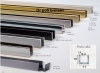 Profil U8S alu aspect Or poli brillant longueur de 3m