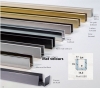 Profil U9S alu Mat velours longueur de 3000mm - 2 embouts + 1 &eacute;querre