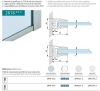 Profil U Chromé brillant Stremler 2200Mm (pour verre 8mm)