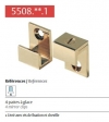 Joint translucide bas de porte Stremler ref. 1809.66.0 (pour douche) 2200mm  [ref. STR-1809.66.0] AssaAbloy-Stremler : 40.30 €