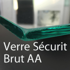 Verre trempé sécurit Brut AA