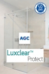 Verre trempé anti-calcaire LuxClear Protect AGC