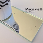 Miroir Vieilli imitation Mercure