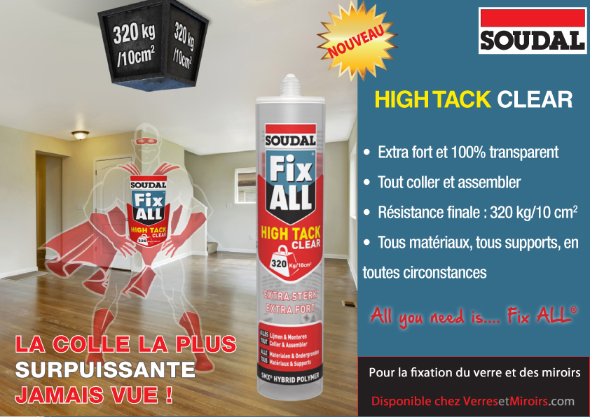 Cartouche colle extra forte Fix All HighTack 290ml 