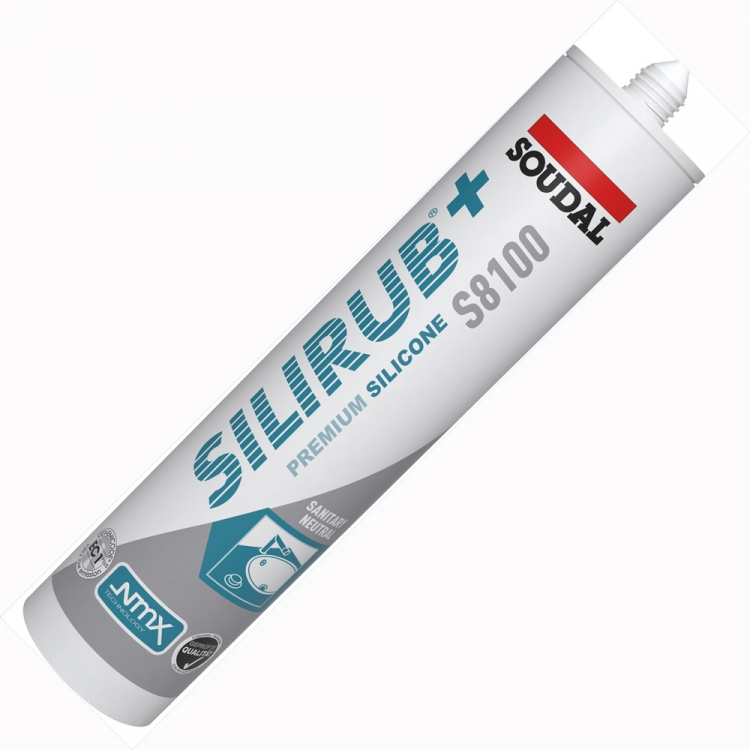 photo info 15 cartouches de Silicone premium Silirub S8100+ Blanc