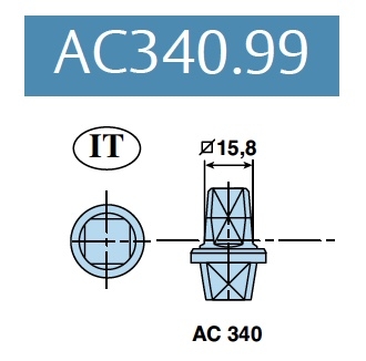 photo info Axe italien standard pour ferme-porte séries DC420-DC477-DC475