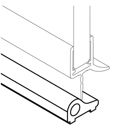 photo info Déflecteurs aluminium blanc RAL9010