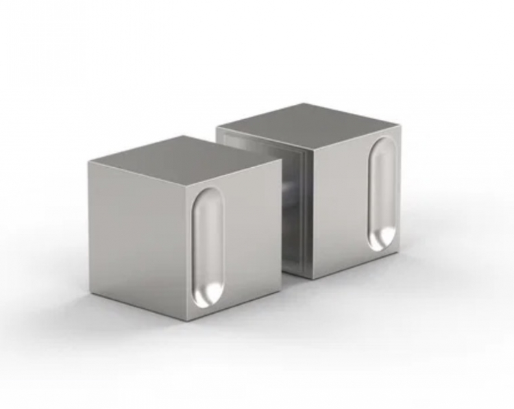 photo info Bouton double de porte de douche SK003 inox bross&eacute;