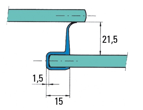 Joint d'étancheité pour porte de douche BO5213490 - Shower and Co