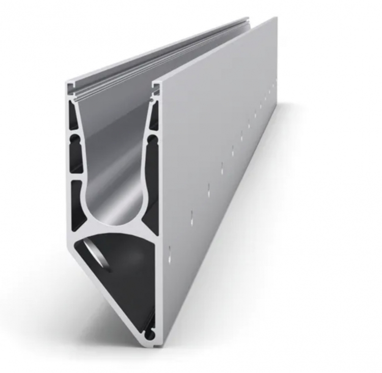 Profil&eacute; garde corpsVetroMount&reg; Profil&eacute; Y de montage lat&eacute;ral L 1,0kN 2500mm