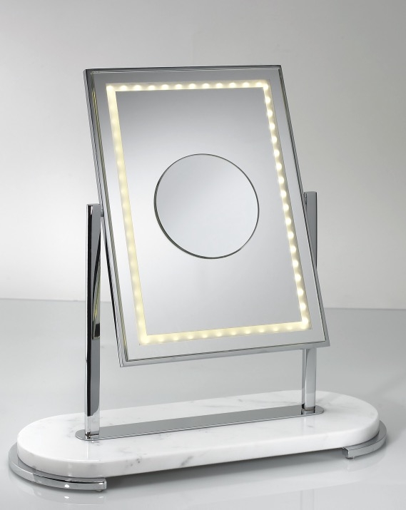 photo info Miroir grossissant éclairant Prestige Brot Mon Beau Miroir Chrome