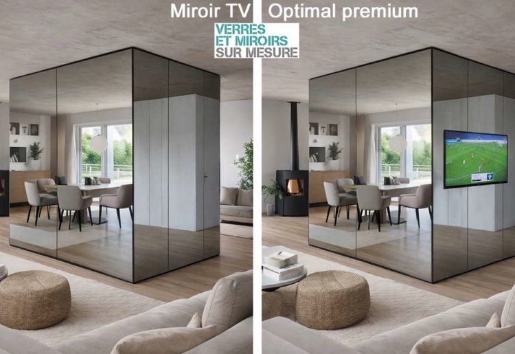 photo info Echantillon Miroir TV Optimal premium  appr. 200x300mm AA 