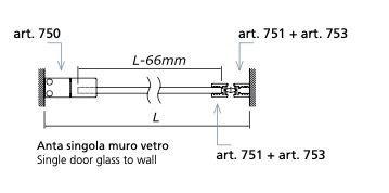 Profil pivotant fintion Bronze patiné sur mesure (Art 750)