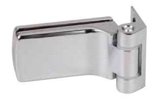 photo info Paumelle et fiche chromé MAT pour porte Clarit multi feuillure pour tous types d'huisseries